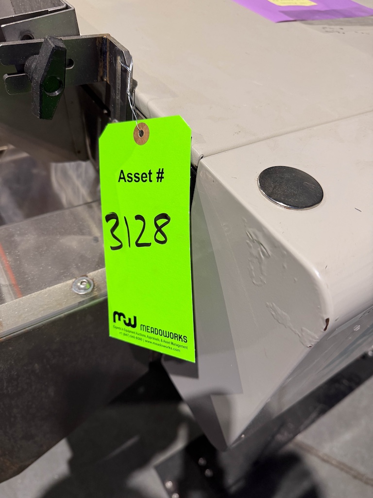 Used Advanced Poly-Packaging Vertical Bagger w/Ti-1000 Thermal Transfer Printer Conveyors - View 10