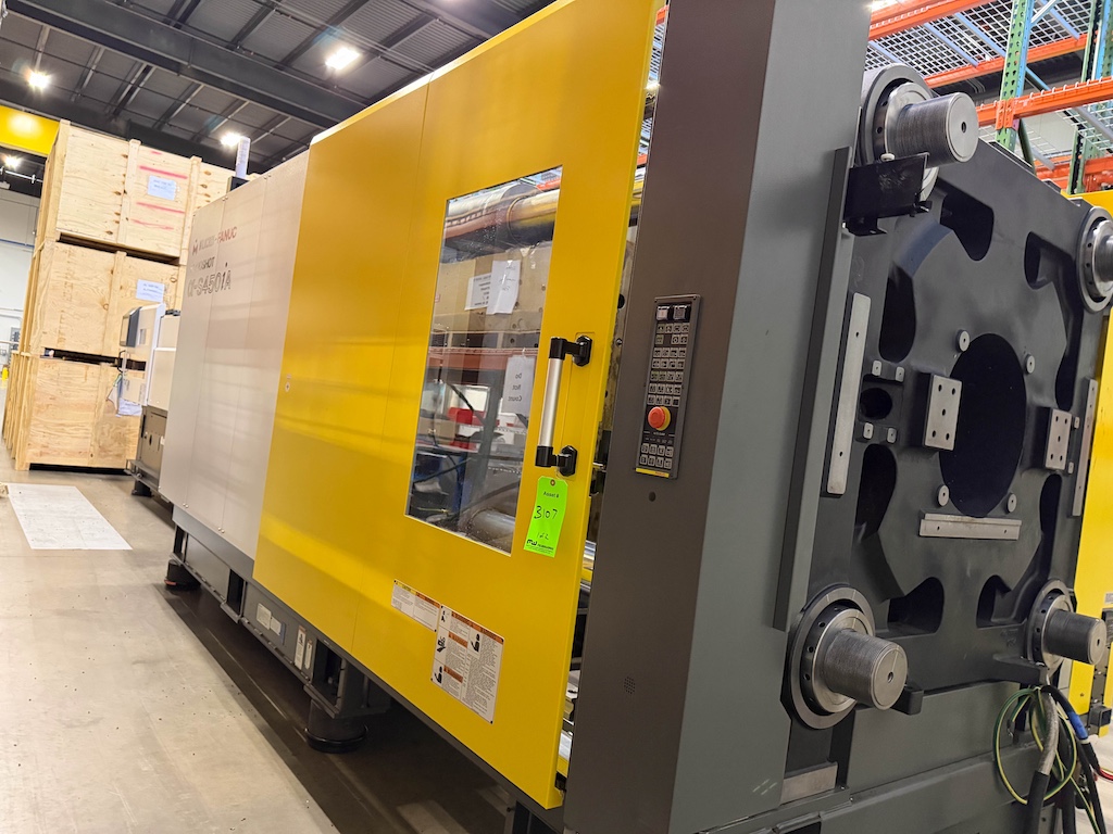 Used 2019 Fanuc (Milacron) 450 Ton All Electric Injection Molding Press Injection Molding Machines: Horizontal - View 14