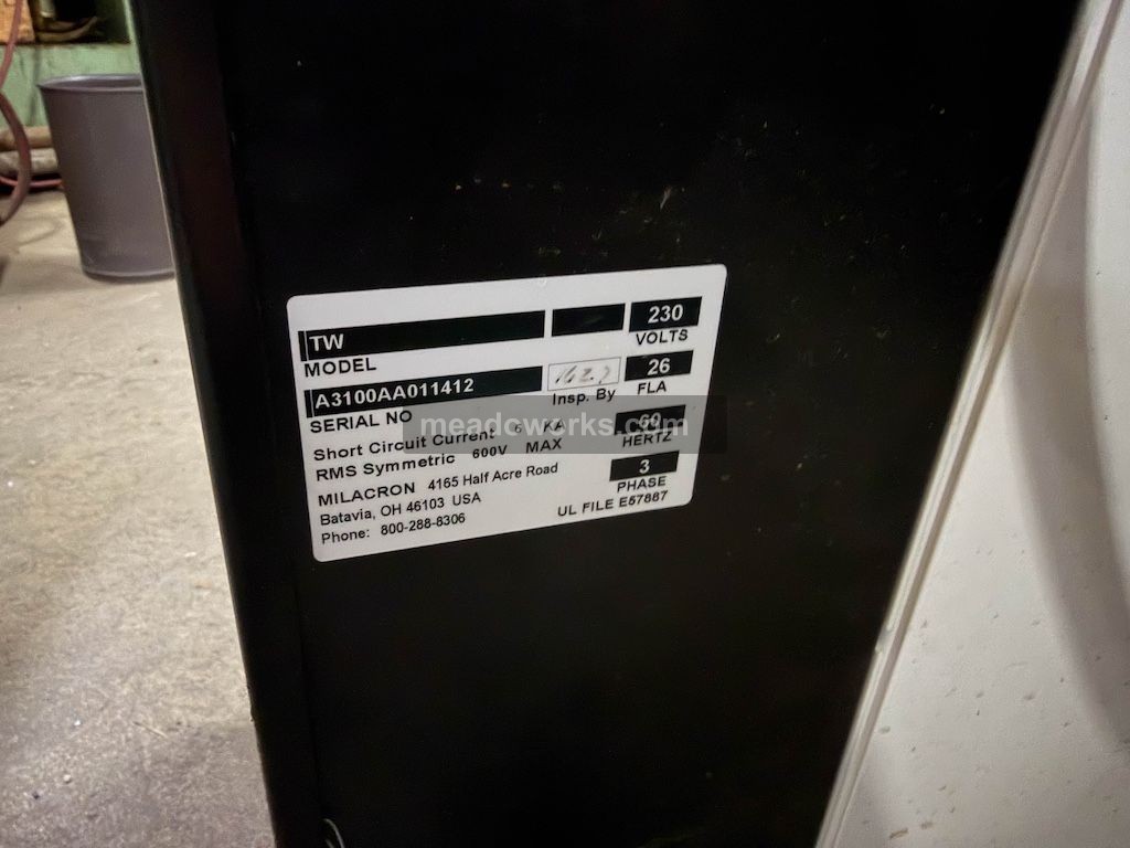 Milacron TW1 Thermolator - Image 2