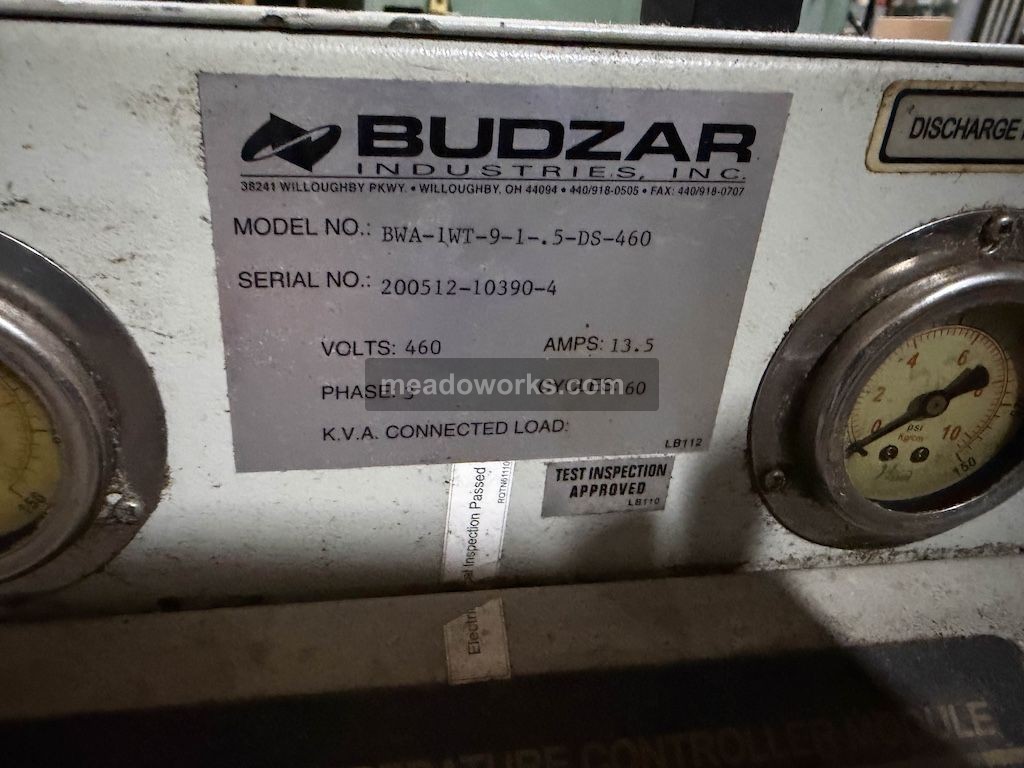 Budzar BWA-1WT-9 Thermolator - Image 4