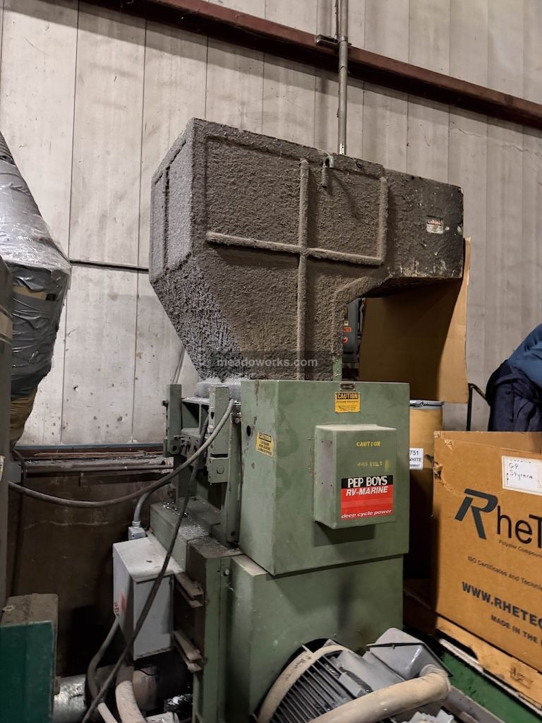 100 HP Granulator w/ Blower & Cyclone - Image 3