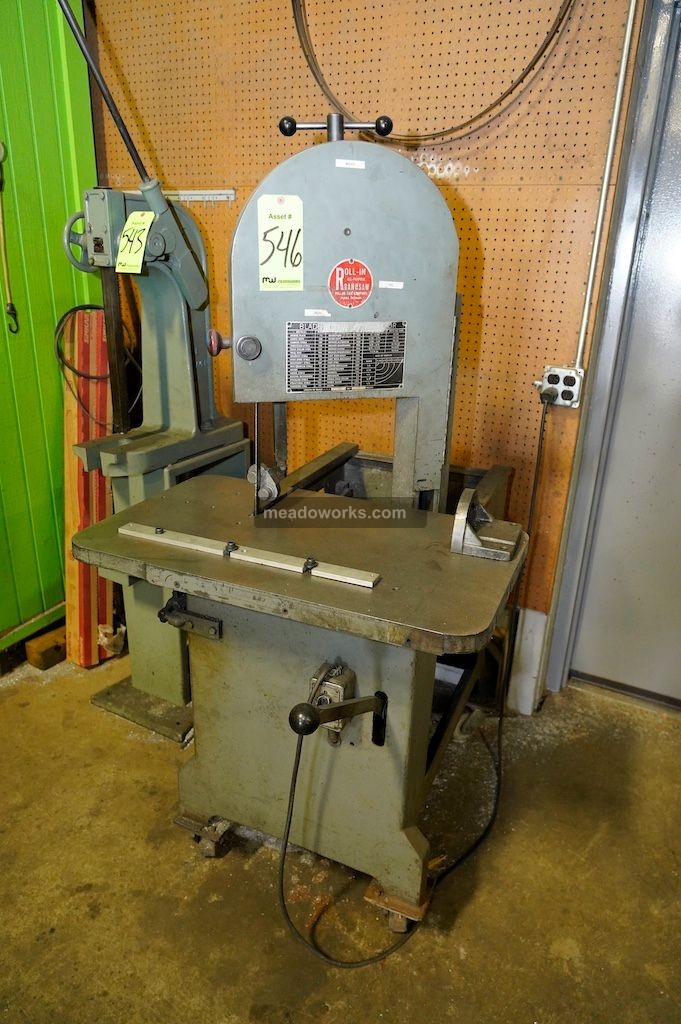 Used Roll-In EF1459 Saws, Vertical