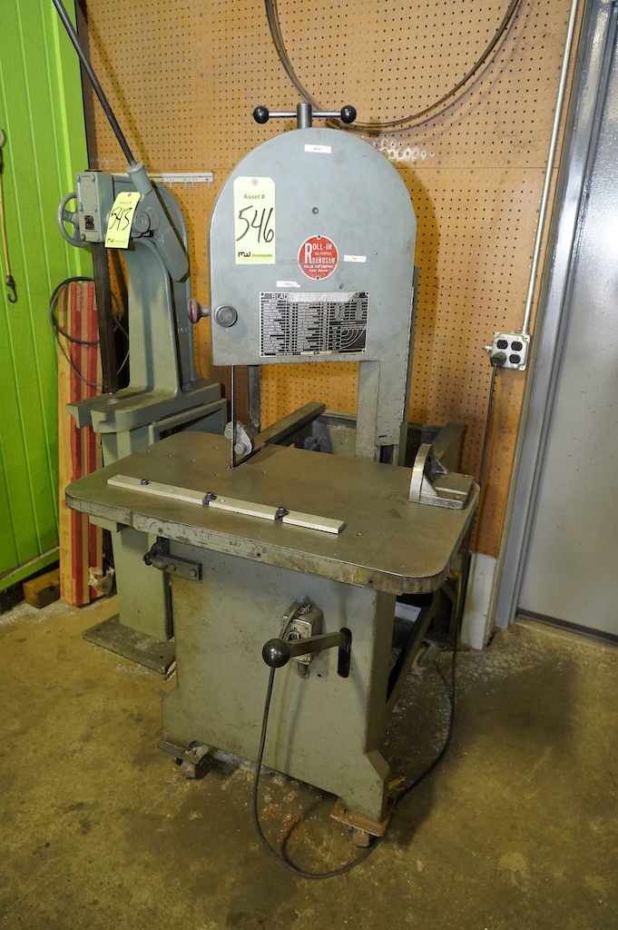 Used Roll-In EF1459 Saws, Vertical