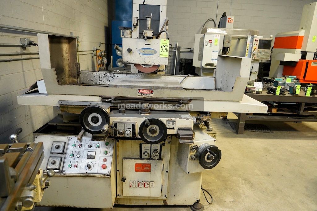 Used Nicco NSG-64H Grinders, Surface, Reciprocating
