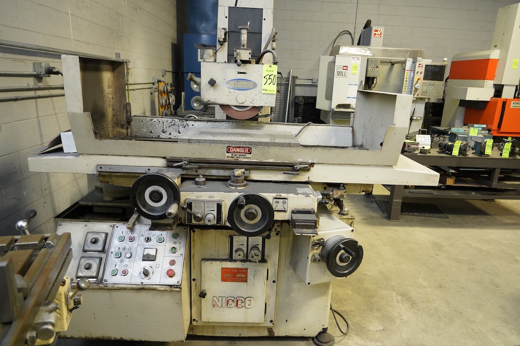 Used Nicco NSG-64H Grinders, Surface, Reciprocating