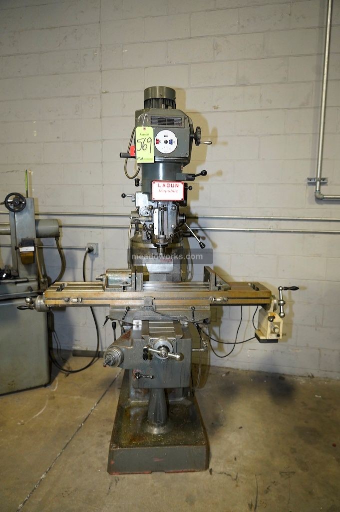 Lagun FTV-2 Vertical Milling Machine - Image 1