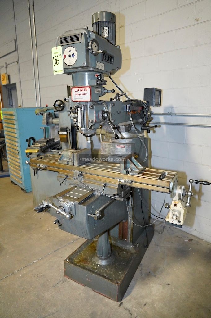 Lagun FTV-2 Vertical Milling Machine - Image 13
