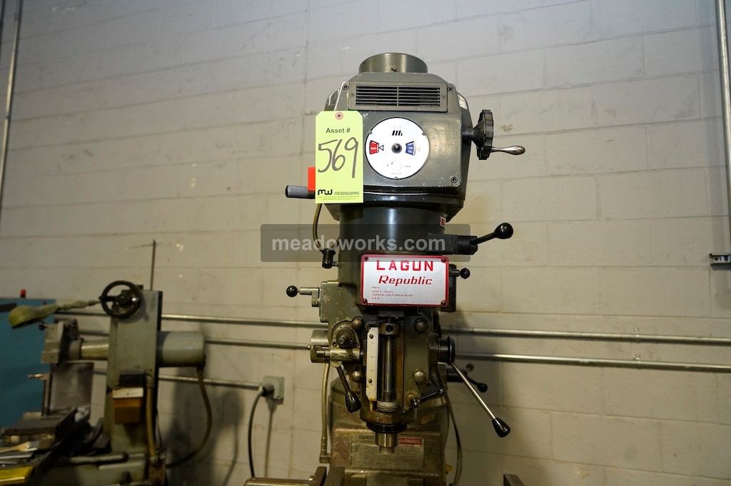 Lagun FTV-2 Vertical Milling Machine - Image 6