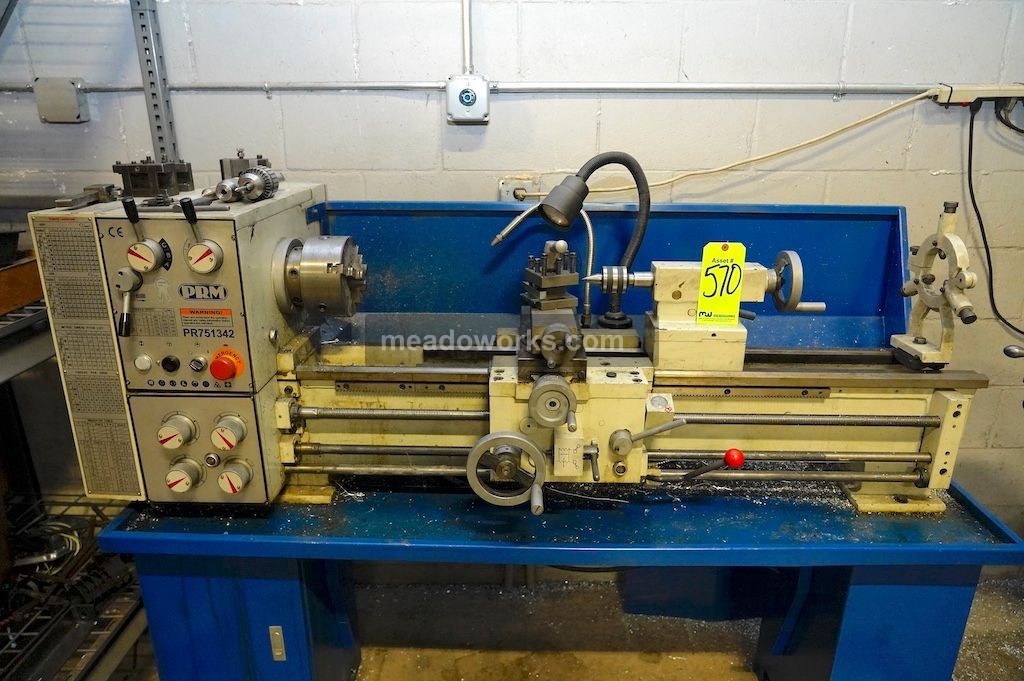 PRM 13" x 42" Geared-Head Engine Lathe - Image 6