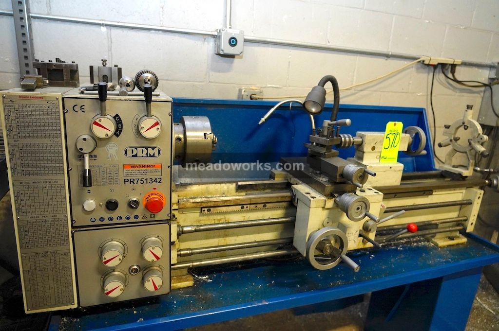 PRM 13" x 42" Geared-Head Engine Lathe - Image 8