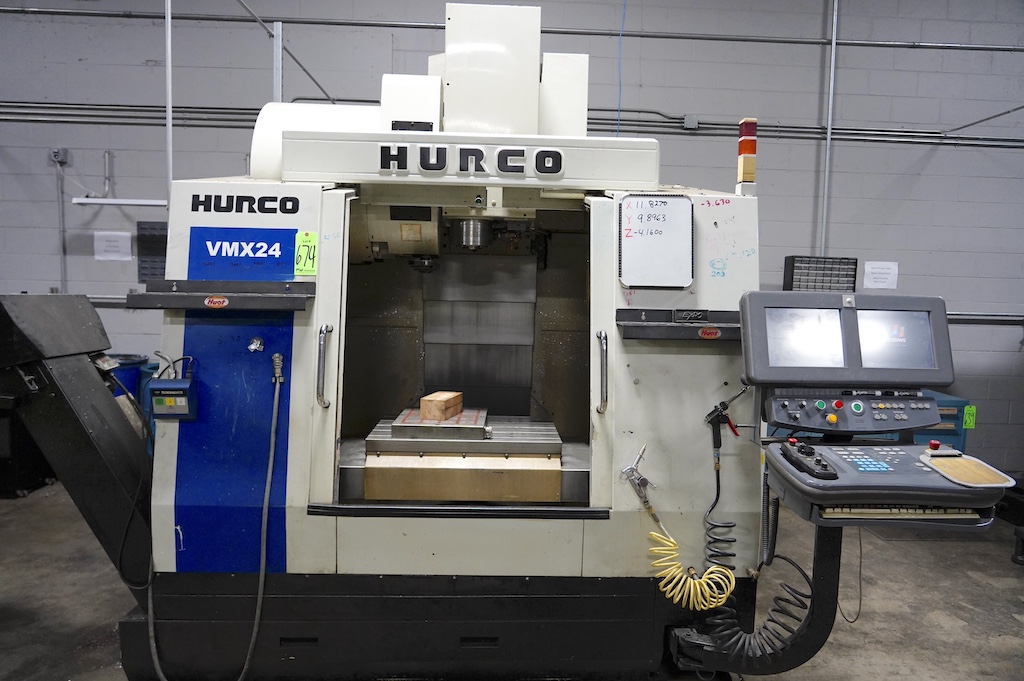 Used Hurco VMX24 Machining Centers, Vertical