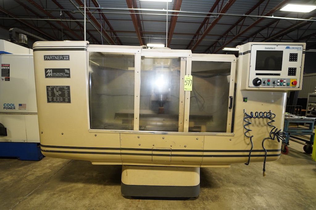 Used Milltronics Partner 7 Series H Machining Centers, Vertical