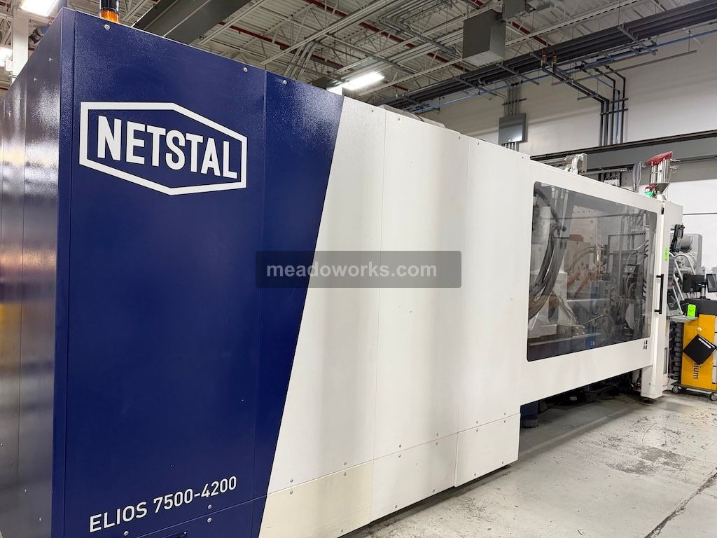 Netstal 843 Ton Injection Molding Press, New in 2016 - Image 3