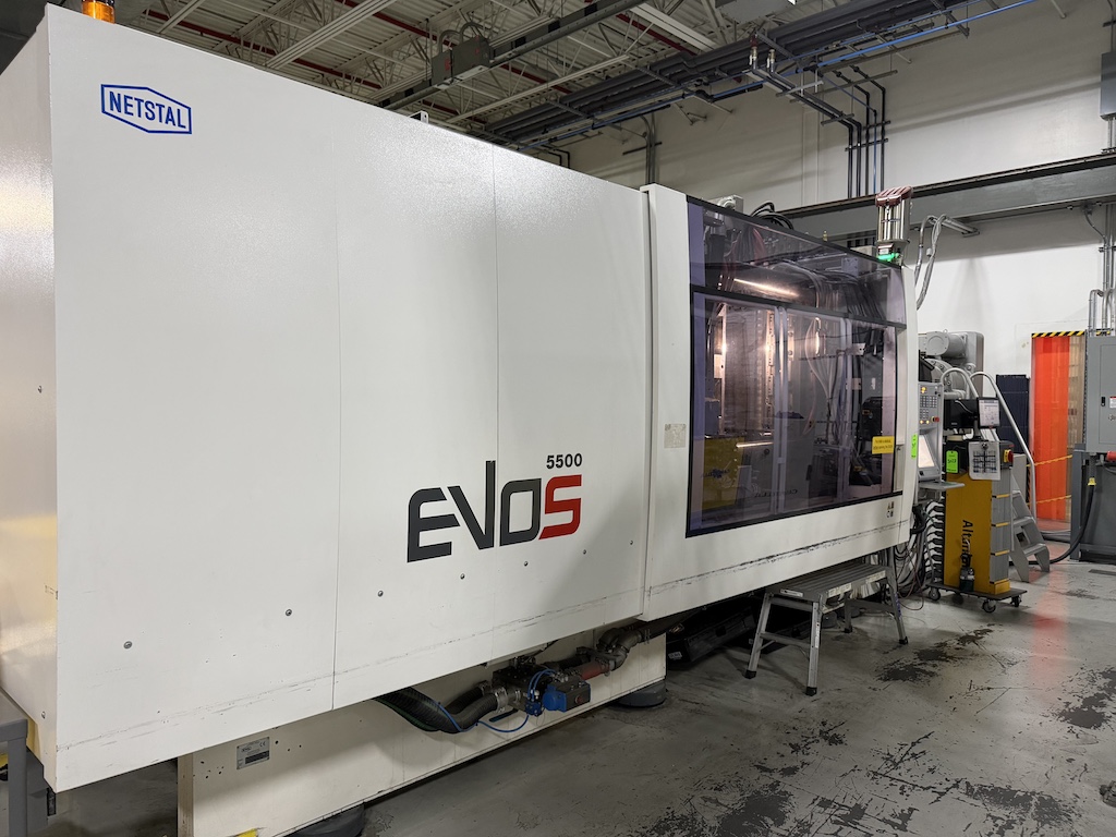 Used 2016 Netstal Evos 5500-4200 Injection Molding Machines: Horizontal