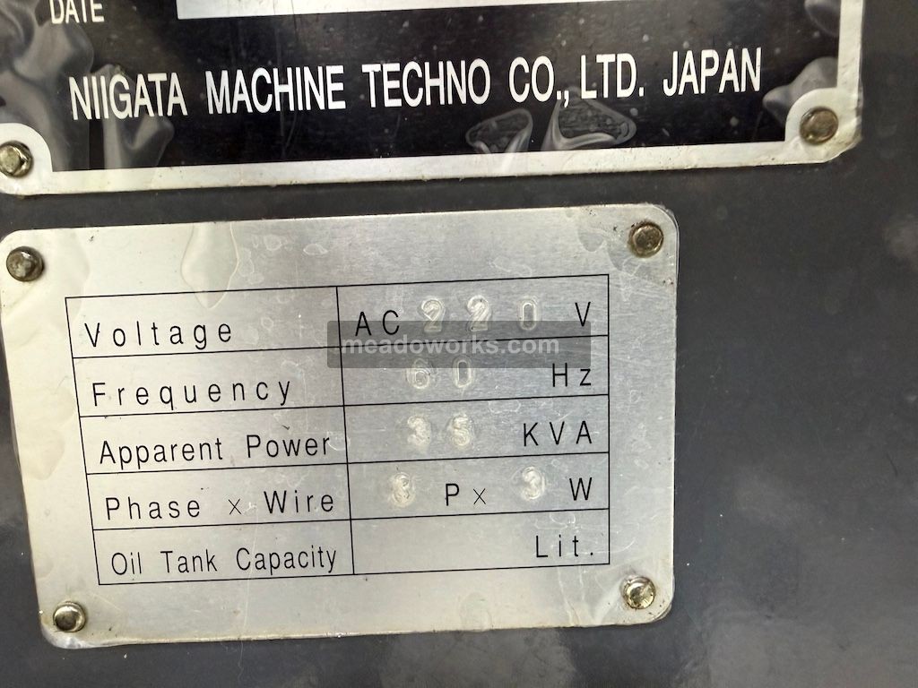 Niigata 110 Ton All Electric Injection Molding Press, New in 2007 - Image 13