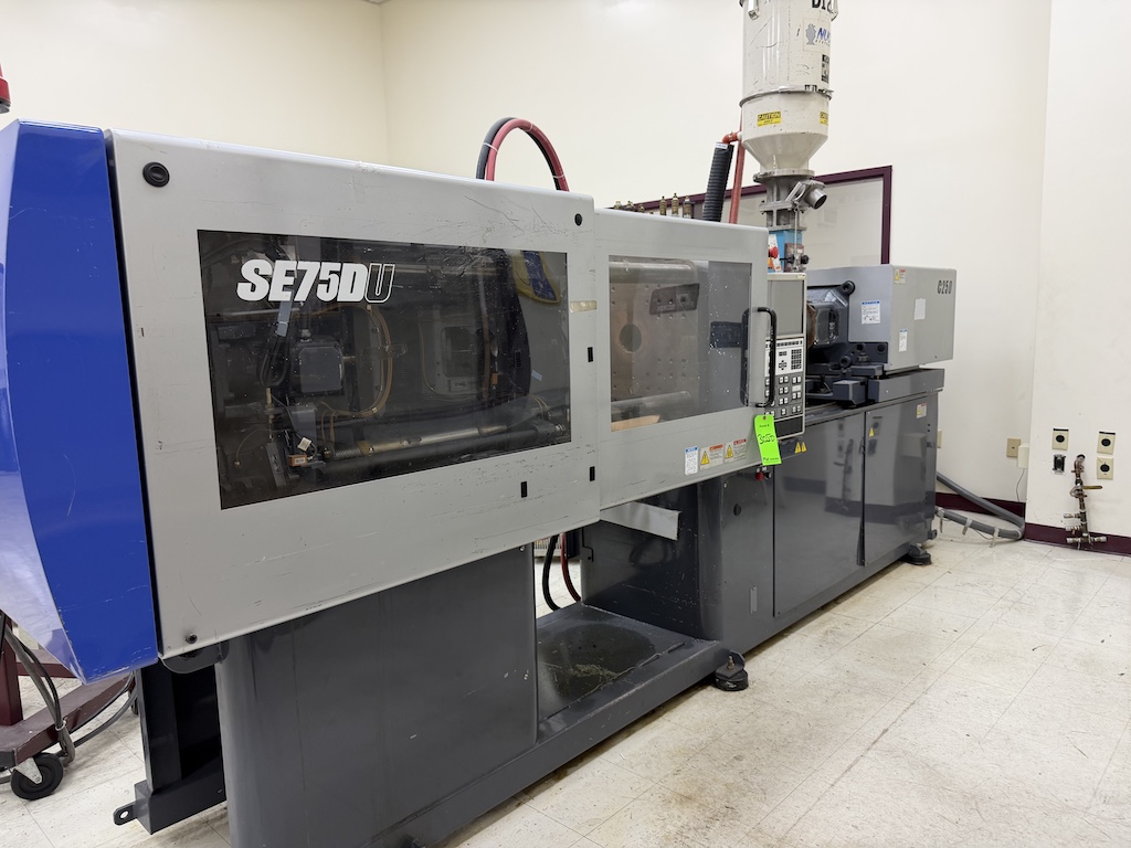 Used 2007 Sumitomo SE75DU Injection Molding Machines: Horizontal