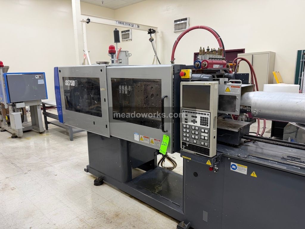 Sumitomo 75 Ton All Electric Injection Molding Press, New in 2007 - Image 3