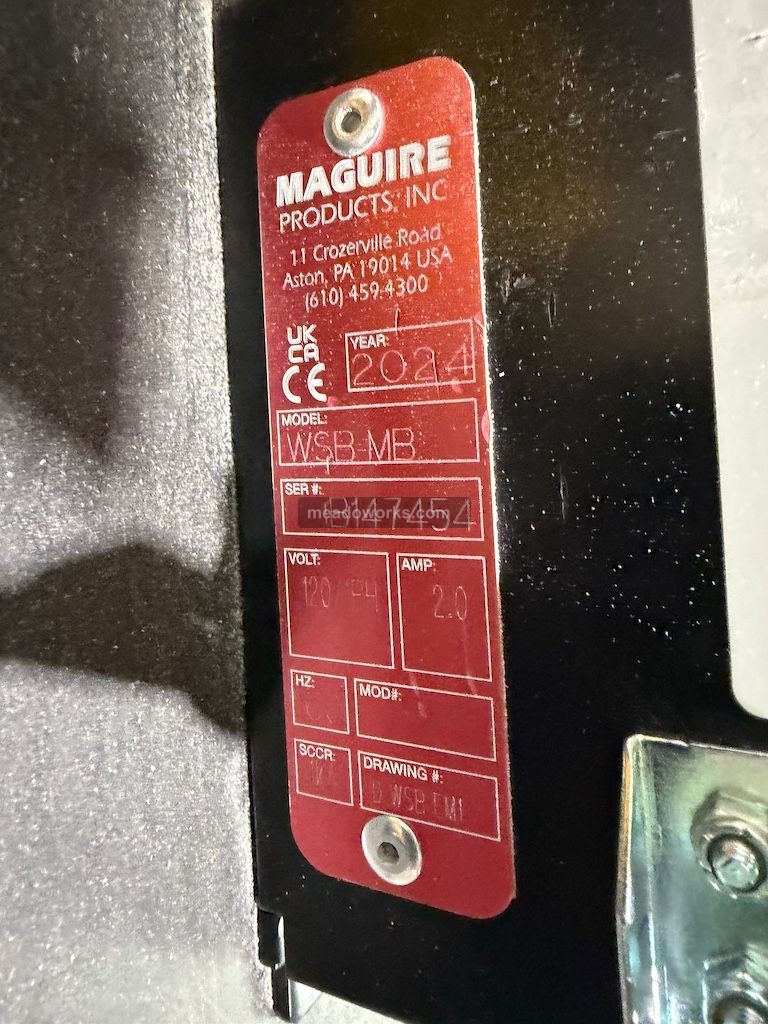 Maguire Material Blender on Casters w/Loader, New in 2024 - Image 6