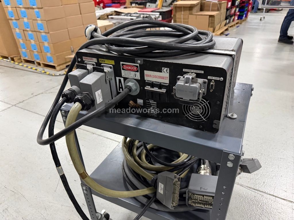 Husky 12 Zone Hot Runner Controller w/Cables on Rolling Cart - Image 6