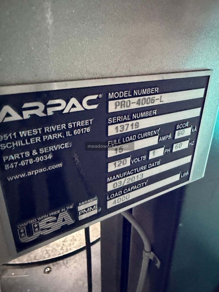 Arpac Pallet Wrapper, New in 2013 - Image 8