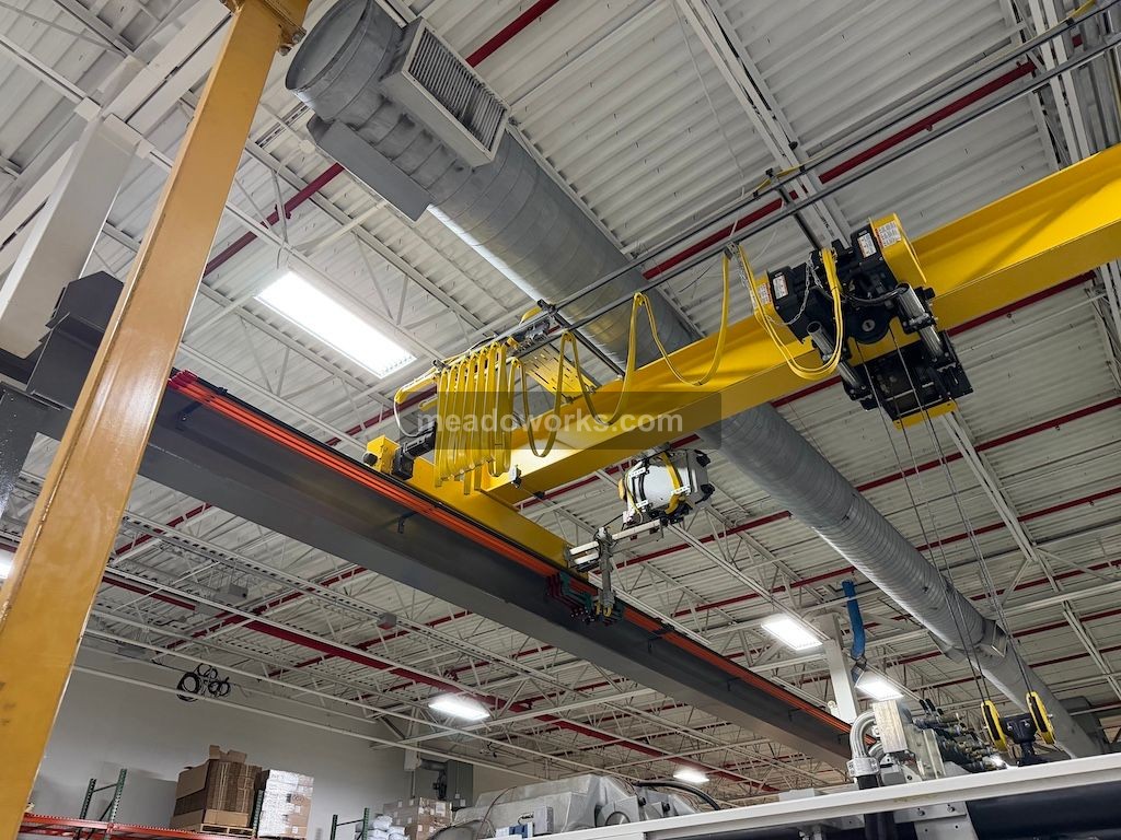 Mass Crane and Hoist 5-Ton Freestanding Crane w/R&M 5-Trolley, Hoist & Flex EX2 Controls - Image 5