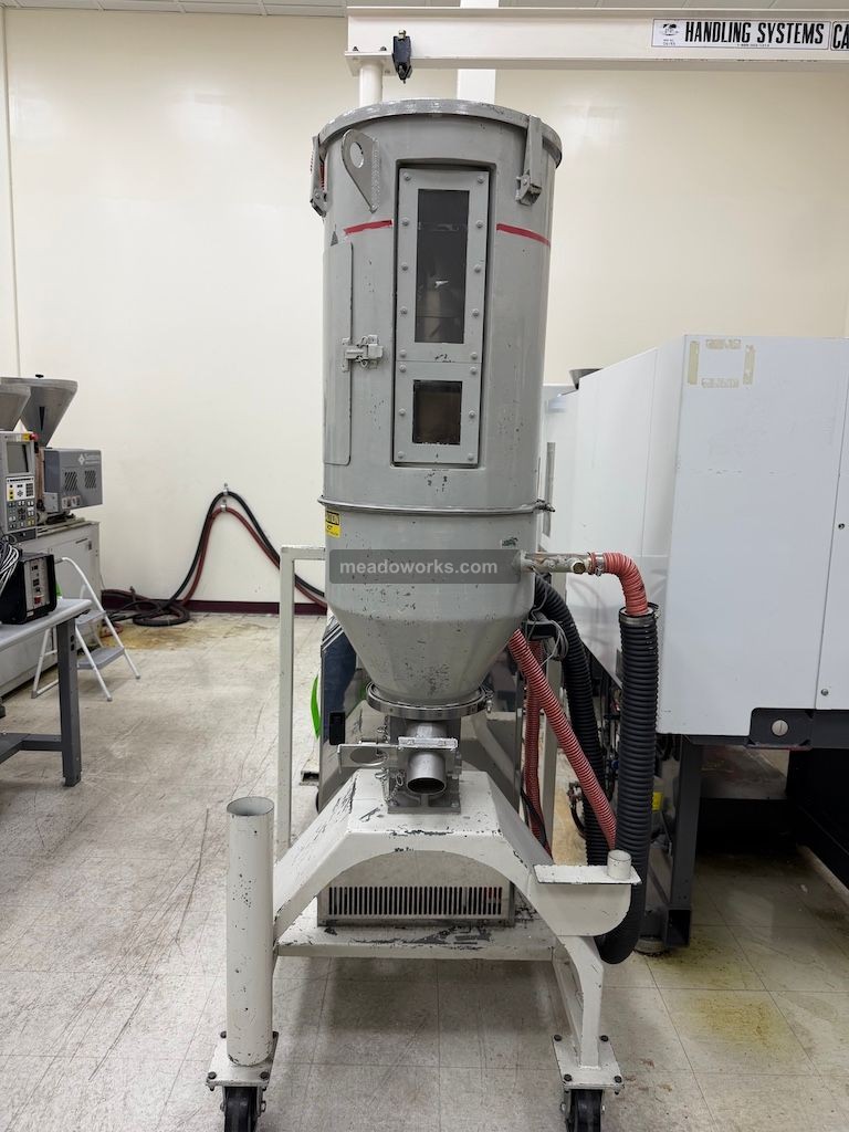 Una-Dyn Material Dryer w/Hopper on Rolling Cart - Image 3