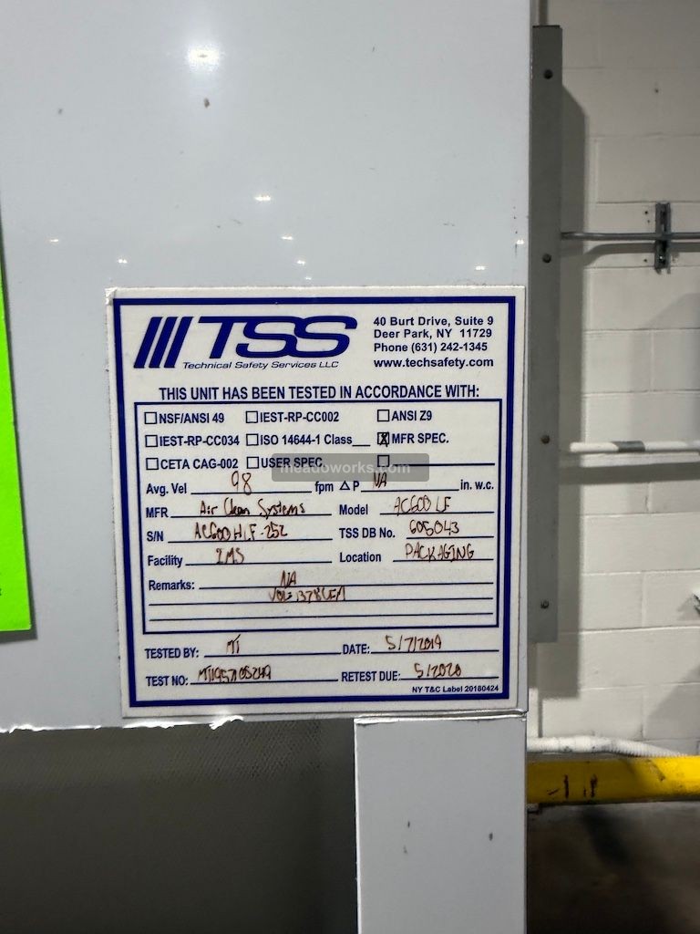 AirClean Systems Fume Hood - Image 5