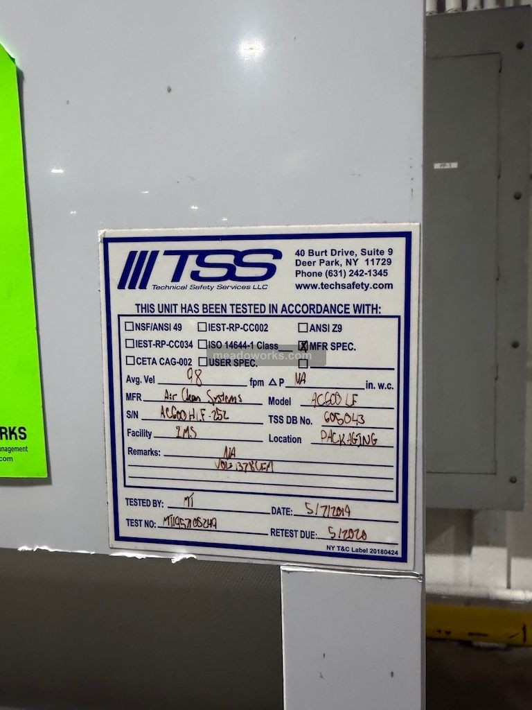 AirClean Systems Fume Hood - Image 8