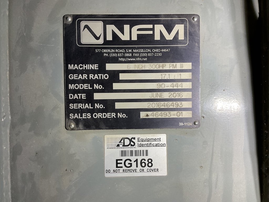 2016 NFM 90-444 6'' Extruder - Image 4