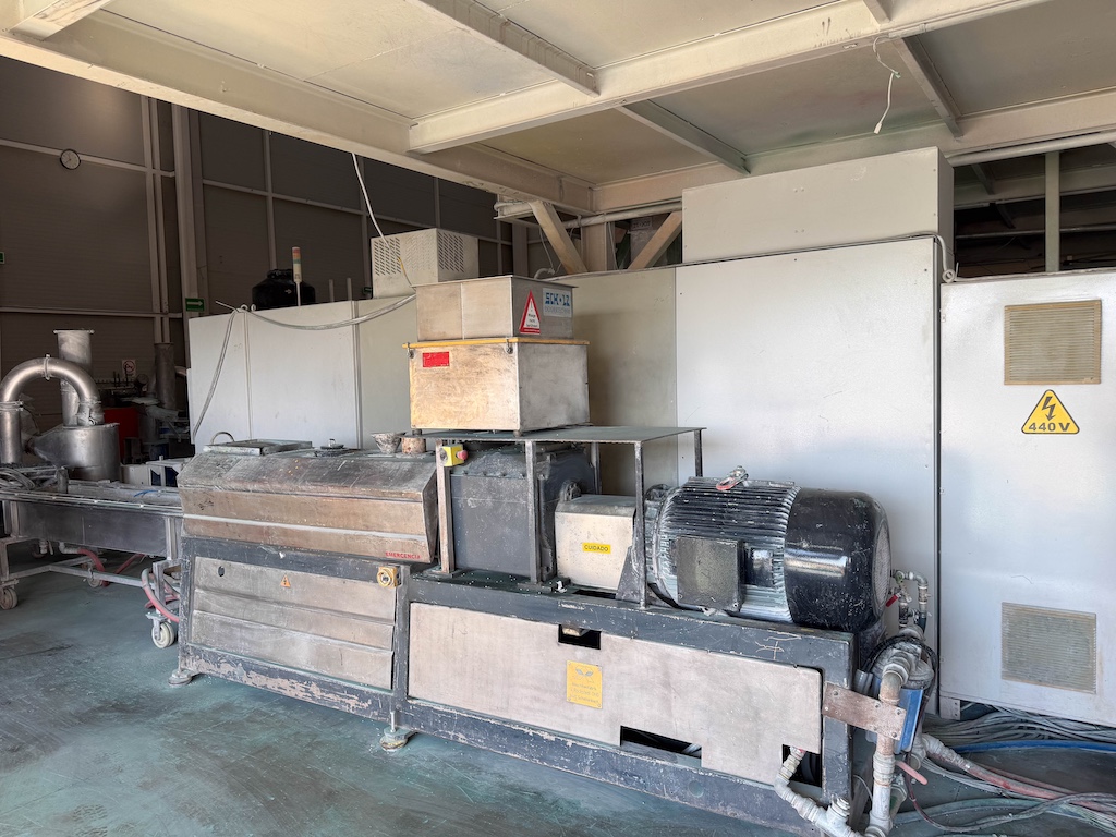 Used Rockstedt DWE 55/2 Twin Screw Compounding Line Extruders: Twin Screw